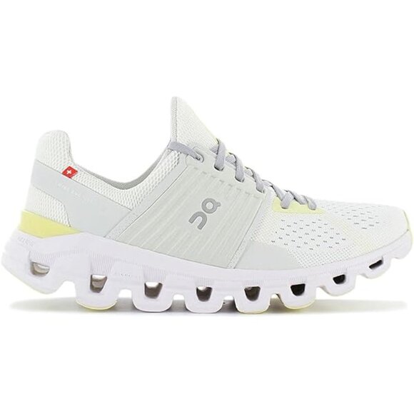 On Cloud Women's Cloudswift 2.0 Running Sneakers Shoes in White Limelight Helion - Picture 1 of 10